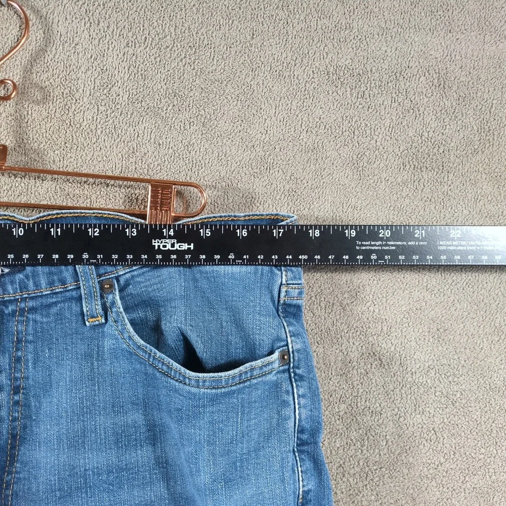 Levis 541 Athletic Taper‎ Mens Jeans 36x32 Blue Medium Wash WaterLess